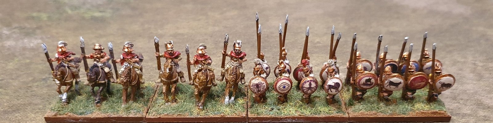 Greek Cavalry and Hoplites