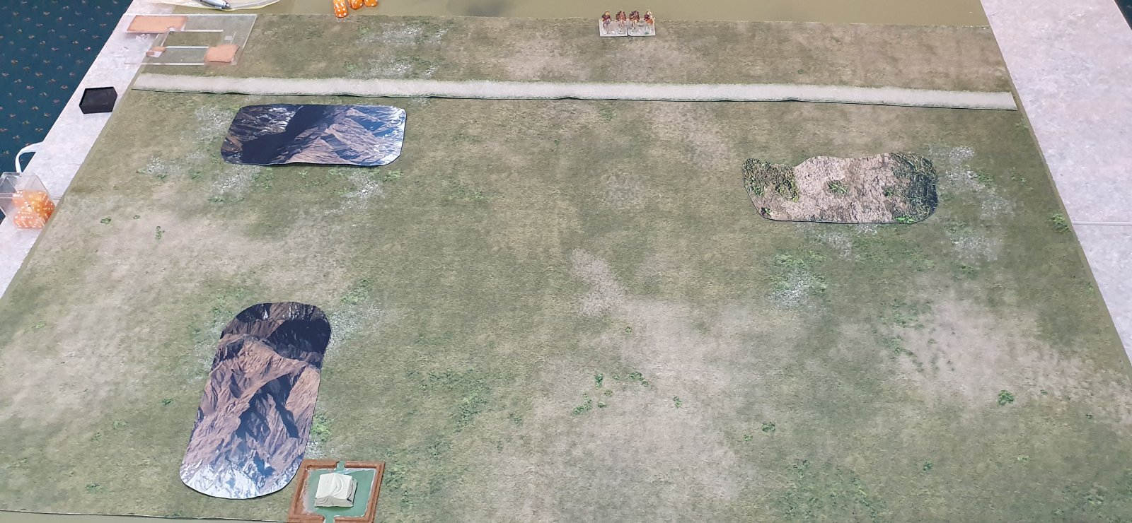 Final terrain placement