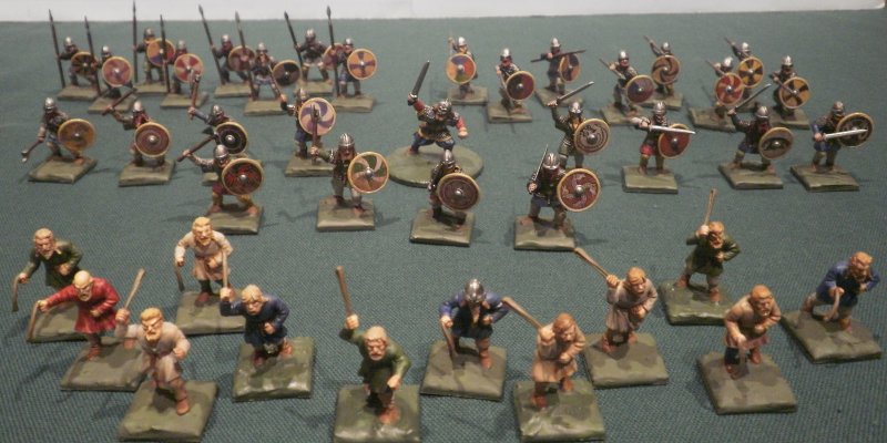 SAGA: Viking Age - Shieldmaiden Warband (4pt Viking, Metal)